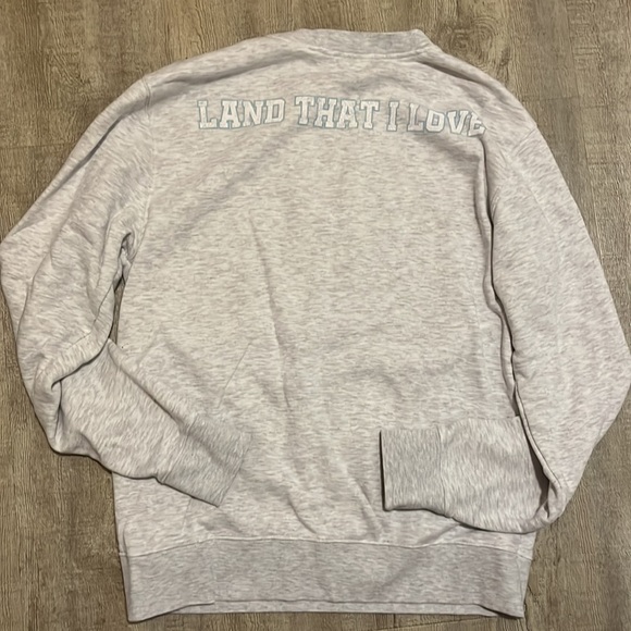 Mallory Ervin Living Fully Co Flag sweatshirt - Picture 3 of 4